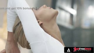 Blonde Natural Beauty Veronica Leal gets Her Wet Pussy Covered in Cum after H...-1