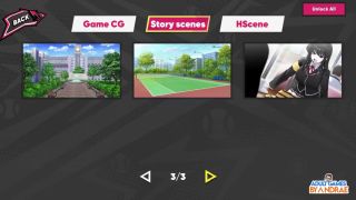 Lesbian Tennis EP15 Hentai Scenes with Kim, Bridget and Sania - Academy Love Saga Tennis Angels Ex-6