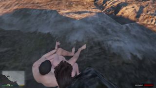 GTAHub - Michael fucks with thick and curvy ass real cheating wife Amanda in Beach! Sneaky Cheating Free Porn-8