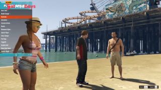 [GetFreeDays.com] GTA V Nude Mod Installed Game Play Part 07 GTA 5 Missions Story Mode Sex Video January 2023-9