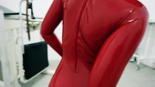 [GetFreeDays.com] Latex Catsuit In Lower Angle ai latex porn-8