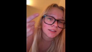 Gal Ritchie Jak Knife - British STEP-SIS forgot to wear panties to bed - Gal Ritchie  POV-1