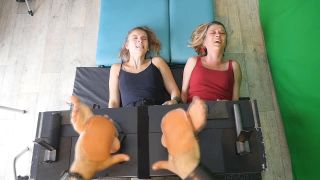 FrenchTickling - Common Foot Tickling Punishment For Step-Mother & Step-Daughter – Tickling Videos.-5