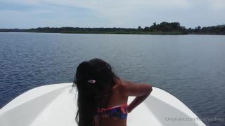 Onlyfans - heatherdeep - Top less boat outdoor with Donny long - 22-10-2020-0