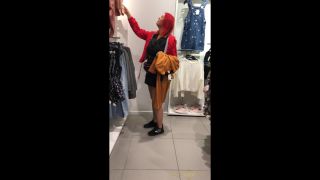 AlexsisFaye Phone movie! Alexsis in the fitting room - Solo-5