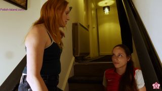 online adult video 30 the fetish couple Lustful Orchid – Soccer Captain Pure Lucie Bullies Slave Mila’s Lesbian Confession and Stairwell Orgasm, slave mila on lesbian girls-1