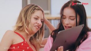 [GetFreeDays.com] Two Horny Girls Milena Ray and Rebecca Volpetti Fucking a Licky Dude in This ... Sex Clip May 2023-0