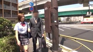 Awesome Naughty Japanese AV Model in school uniform gives hot handjob Video Online Facesitting!-0