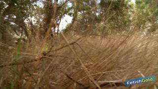 Skinny Blonde Gets Pussy Hammered Outdoors In Her First Porn Movie.-2