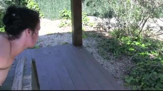 Minuit Tied Up in Black Boots Outdoor Video Sex Download...-8