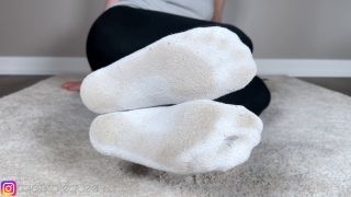 free video 49 amateur lesbian foot fetish Asiansolequeen - Dirty sock removal and feet in stirrups JOI, footworship on pov-3