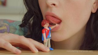 adult xxx clip 20 Molly Darling – Giantess Teases Small Man Vore Fetish 1080p, latex fetish clothing on fetish porn -4