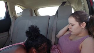 6301 Thick Milf And Ebony Trans Girl Have Sneaky Car Sex In P...-2