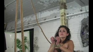 263 - Lola Lynn Cheating Wife is Punished with Tight Crotchrope and Clamps 2.-8