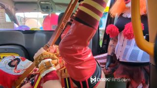 Strap On  DarkFans: Mistress Bedlam - It The Clown Comes To Play  Strapon -7