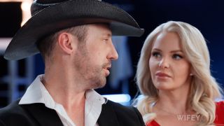 WIFEY with Carina Blair in Carina And Johnny - Hotwife Takes BBC Deep While Holding Hubbys Hand.-1