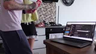 As Soon As The Wife Left The House, He Immediately Fucked The Maid In The Ass 1080p-2