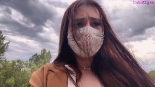 Unikitty4u - Schoolgirl has sex outdoors during holidays-5