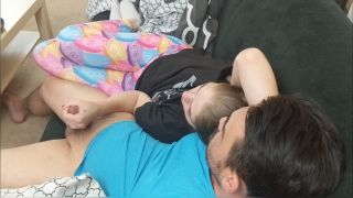 Intimate Watching Porn Together: Her Lazy Touches in 1080p-5