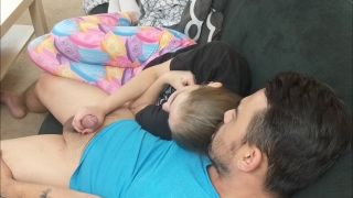 Intimate Watching Porn Together: Her Lazy Touches in 1080p-8