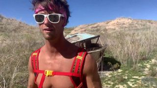 Sparks Go Wild Hiking And Fucking In Thongs In Public Lake Mead 1080p-2