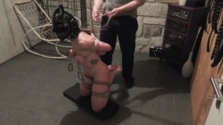 Little Red Girl Bound and Hooded in the Dungeon PART 2 Vi...-6