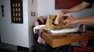 Kate’s feet tickle challenge! TicklingGirlsVideos (Feet porn)-7