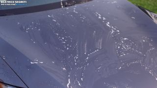 Beatrice Segreti TESLA WASH - Jerk off while you Watch me Wash my Car and get my Clothes and Panties Wet 1080p-8