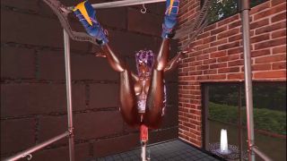 Female Orgasm Horny Girl Is Gagged And a Big Dildo Opens Her Ass, In A BDSM Room, And Has Multiple Orgasms-1