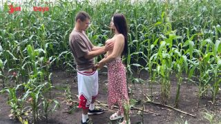 [GetFreeDays.com] I fucked my horny stepsister in the cornfield during the rain and came on her ass Sex Leak October 2022-3