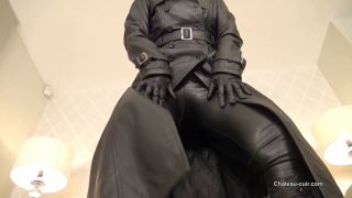 xxx clip 25 stinky feet fetish fetish porn | Kinky Leather Clips – Fetish Liza – Hooded leather mistress worship | masturbation instructions-2