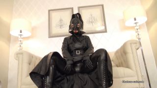 xxx clip 25 stinky feet fetish fetish porn | Kinky Leather Clips – Fetish Liza – Hooded leather mistress worship | masturbation instructions-6