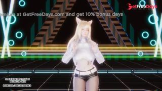 [GetFreeDays.com] MMD EVERGLOW - Bon Bon Chocolat Ahri Sexy Kpop Dance 4K 60FPS Adult Stream October 2022-9