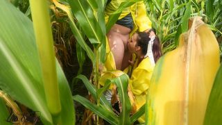 Lia Spicy - The Cornfield Fuck Full HD - Public sex-3