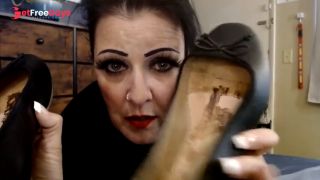 Ballet Flats Masturbation Shoe Fuck Hot Milf After Long Day Smelly Feet-3