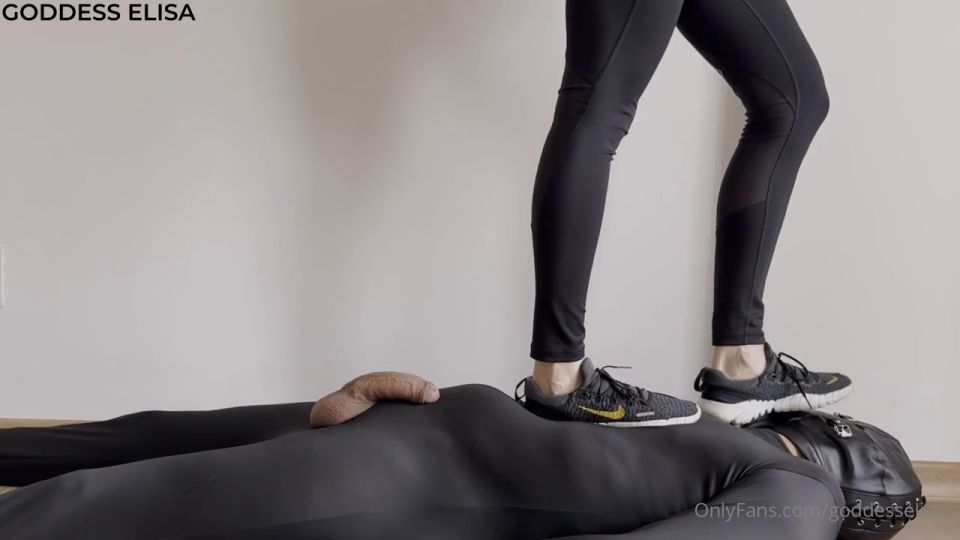 Goddess Elisa I Am Using My Slave Like A Gym Machine (Femdom porn)