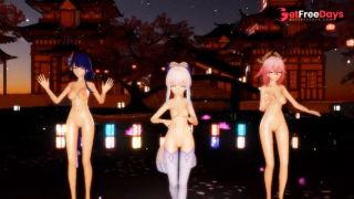 Genshin porno dance 4K mmd-0