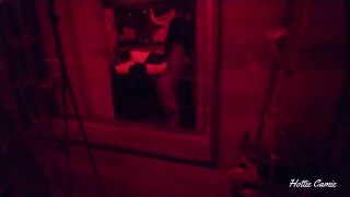 Spying thru window horny roommate fingering pussy - Masturbation-0