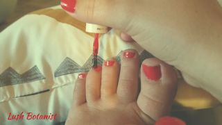 xxx clip 38 Lush Botanist – Painting My Pretty Toes For You, porno big dick ass on toys -8