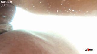 GB-Chief - Barbie Madchen mit rosa Haaren - Casting im Aussenpool - Unterwasserfick - Cathy_B - Deutsch Girls-2