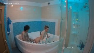 Tonk And Horney Warm Up In Bathroom 2024-07-06 - HD 720P-2