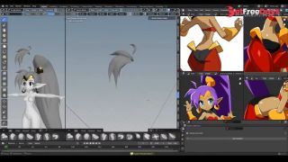 shantae modeling stream 2-6