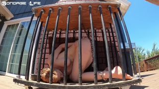 adult xxx clip 33 fetish lesbians bdsm BondageLife – Cage Time (Nature Edition) – Rachel Greyhound, fetish on bdsm porn-6