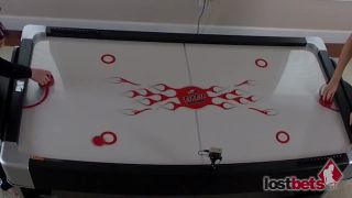 Online porn - LostBets 348 Strip Air Hockey with Madison and Paige HD teens-3