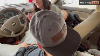 [Amateur] Hot Couple + Cold Car = Best Dick Ride Ever : Mav & Joey Lee-0