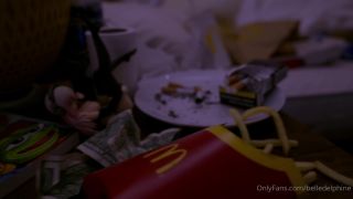 Belle Delphine (Aka Mary-Belle Kirschner) - First Porn Video (Full Version) 4K Upscale | Cumshot | 2160p-9