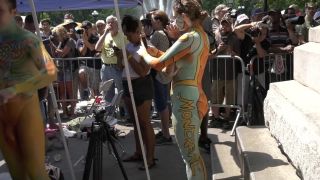 xxx video 23 2018 NYC Body Painting on webcam -8