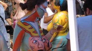 xxx video 23 2018 NYC Body Painting on webcam -9