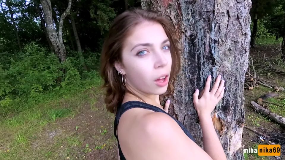 MihaNika69 - He almost cum in my pussy - OutDoor POV by MihaNika69  - 2019