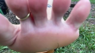 TATIANA - tatianasnaughtytoes () Tatianasnaughtytoes - new emerald green pedicure park mules in the park closeup with my high he 05-09-2020-3